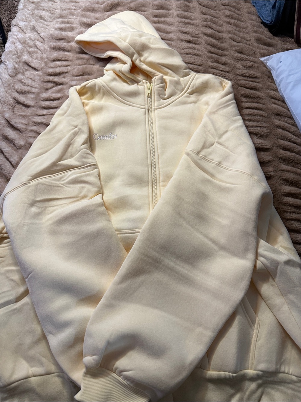 ButterCream Zip-Up Hoodie - Comfort Brand Men's Zip Sweater